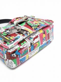 Moschino comic-print tote bag