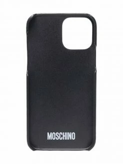 Moschino logo burger phone case