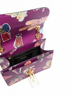 Moschino fashion-illustration shoulder bag