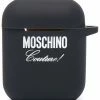 Moschino logo-print AirPods case