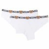 Moschino logo band briefs pack of 2