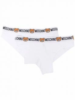 Moschino logo band briefs pack of 2