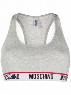 Moschino logo underband bralette