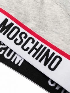 Moschino logo underband bralette