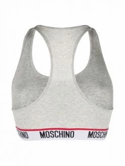 Moschino logo underband bralette