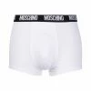 Moschino logo-waistband stretch-cotton boxers