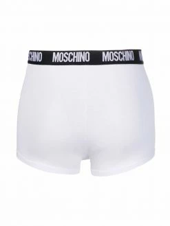 Moschino logo-waistband stretch-cotton boxers