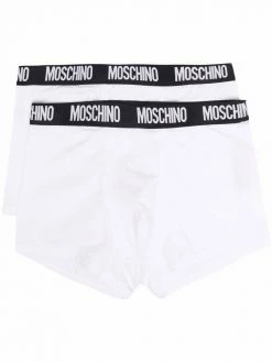 Moschino logo-waistband stretch-cotton boxers
