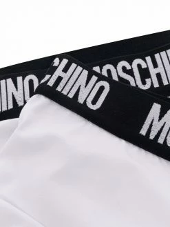 Moschino logo-waistband stretch-cotton boxers