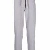 Moschino logo-trim cotton track pants