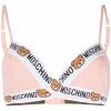 Moschino logo band bralette
