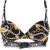 Moschino logo print bra