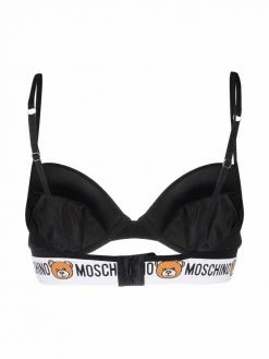 Moschino logo underband bra