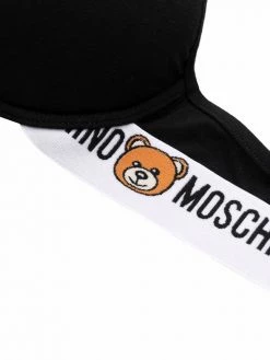 Moschino logo underband bra