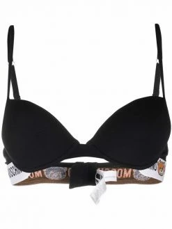 Moschino logo underband bra