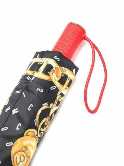 Moschino Donna Bear Charms printed umbrella