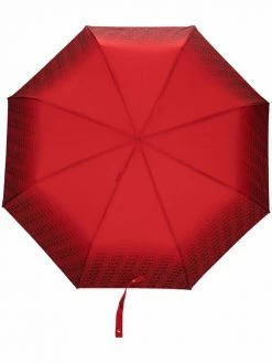Moschino gradient logo-print folding umbrella