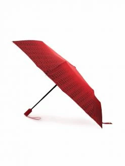 Moschino gradient logo-print folding umbrella