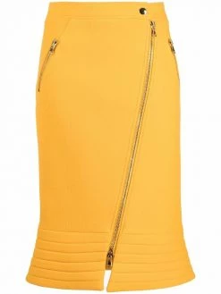 Moschino knitted zip up skirt