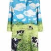 Deals โญ Moschino Farm print cady ๐งฅ coat ๐ฅฐ 2 Moschino farm print cady coat
