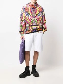 Moschino pinball graphic-print hoodie