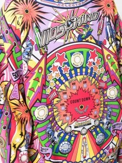 Moschino logo-print pinball style sweatshirt