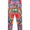 Moschino logo-print pinball trousers