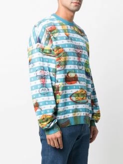 Budget ๐ฏ Moschino Striped star detail knit jumper ๐ 9 Moschino striped star-detail knit jumper