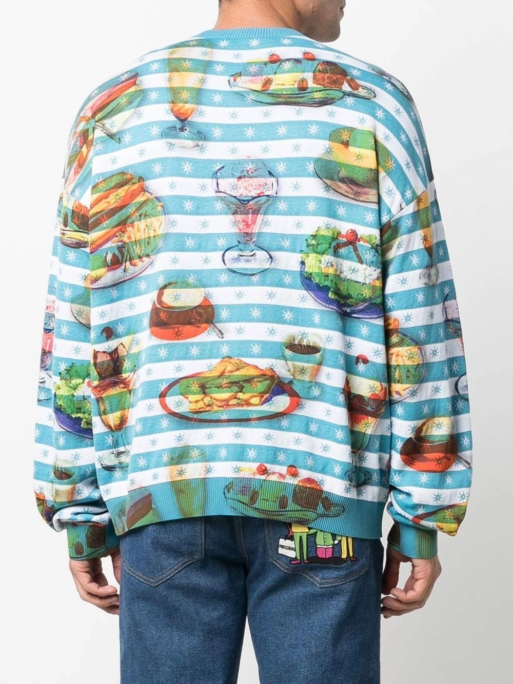 Budget ๐ฏ Moschino Striped star detail knit jumper ๐ 6 Moschino striped star-detail knit jumper