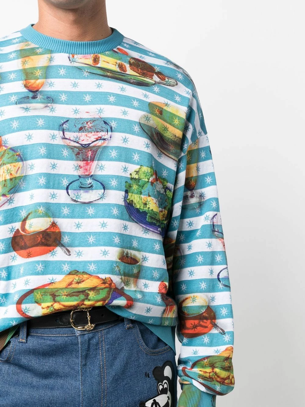 Budget ๐ฏ Moschino Striped star detail knit jumper ๐ 7 Moschino striped star-detail knit jumper