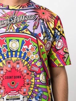 Moschino pinball logo print T-shirt