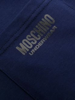 Moschino logo-print cotton pajamas set