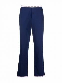 Moschino logo-print cotton pajamas set