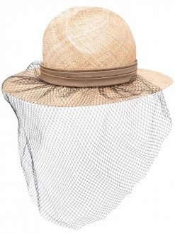 Moschino safari straw hat