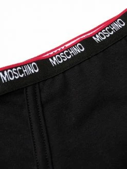 Moschino logo-waist briefs