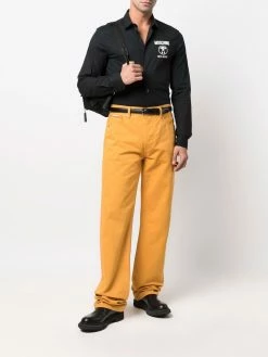 Moschino Milano logo-print shirt