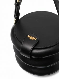 Moschino cylinder tote bag