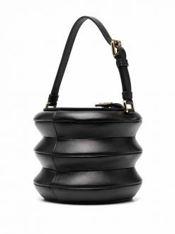 Moschino cylinder tote bag