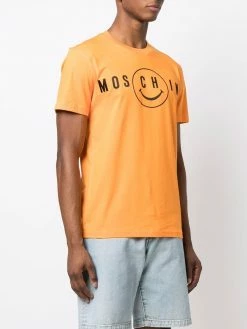Moschino Smiley print cotton T-shirt
