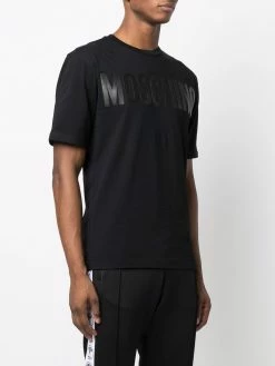 Moschino logo-print organic-cotton T-shirt