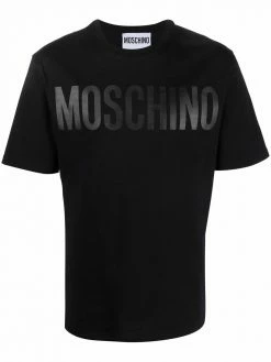 Moschino logo-print organic-cotton T-shirt