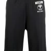 Moschino logo-tape track shorts