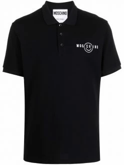 Moschino Smiley cotton polo shirt