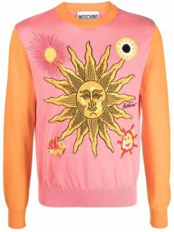 Moschino Sun Smiley cotton jumper