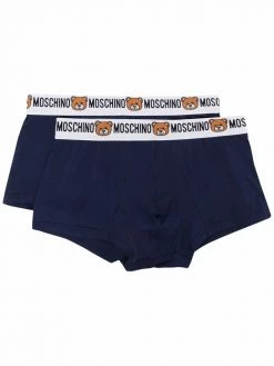 Moschino two-pack logo-waistband boxers