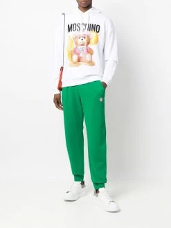 Moschino Teddy Bear motif cotton hoodie