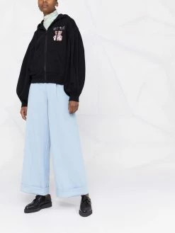 Hot Sale ๐ฅฐ Moschino Teddy logo patch cropped hoodie ๐ 9 Moschino Teddy logo-patch cropped hoodie