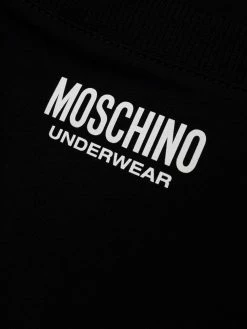 Cheap ๐คฉ Moschino Underwear logo print tapered track pants โจ 7 Moschino Underwear logo-print tapered track pants