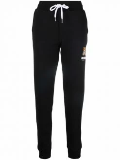Moschino logo-print sweat pants