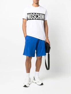Moschino graphic logo-print crew-neck T-shirt